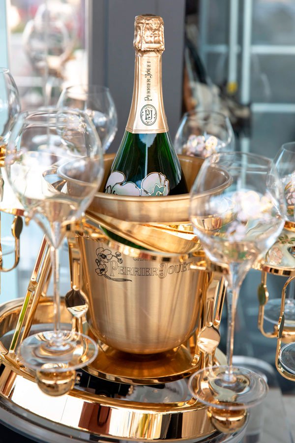 Luxury best sale champagne cooler